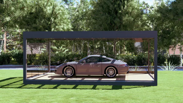 Pronájem Glass BOXU 7x5,5m